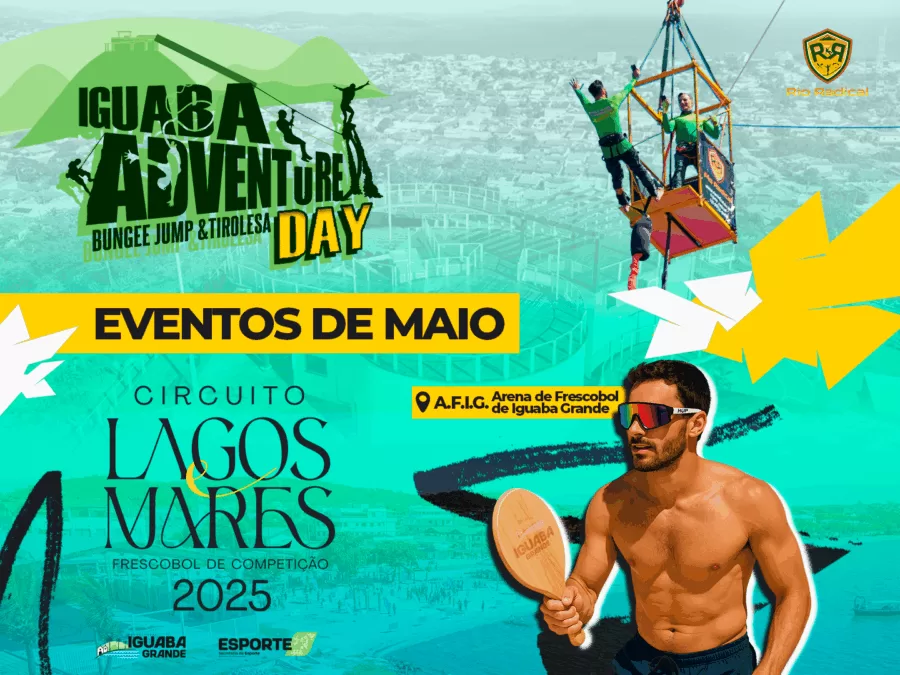 Mês de maio será recheado de eventos esportivos em Iguaba Grande