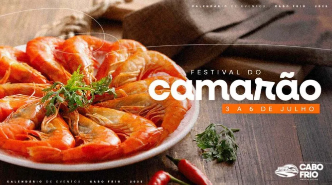 Festival do Camarão: 20ª edição agita a Praia do Siqueira em Cabo Frio